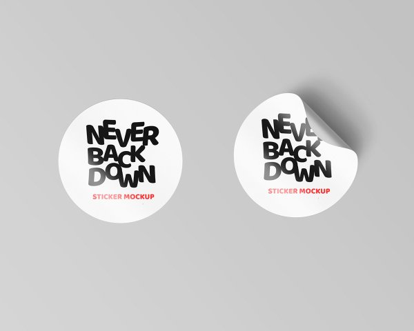 Мокапы для стикеров