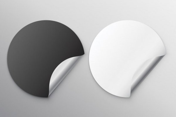 Наклейка Mockup