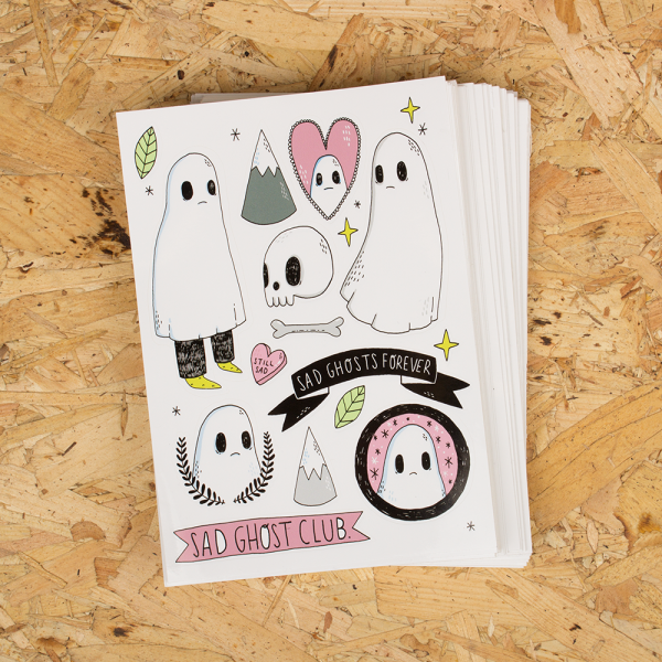 Наклейки для скетчбука