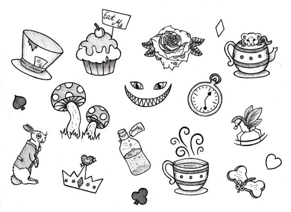 Маленькие рисунки