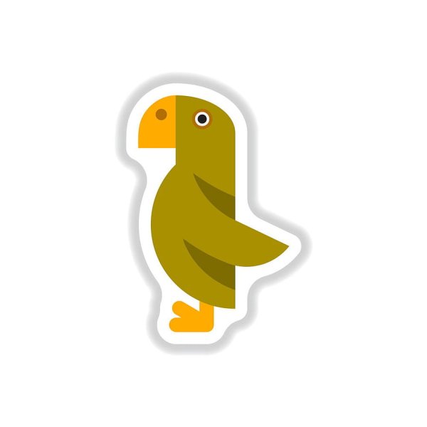 Попугай пирата СИЛЬВЕРА