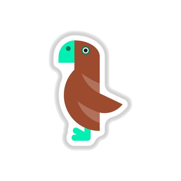 ЭМОДЖИ попугай