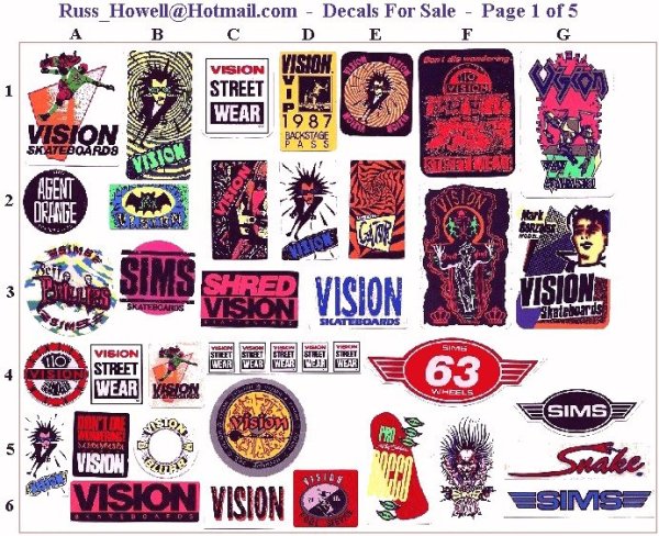 Наклейки на скейт распечатки