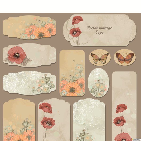 Винтажные этикетки