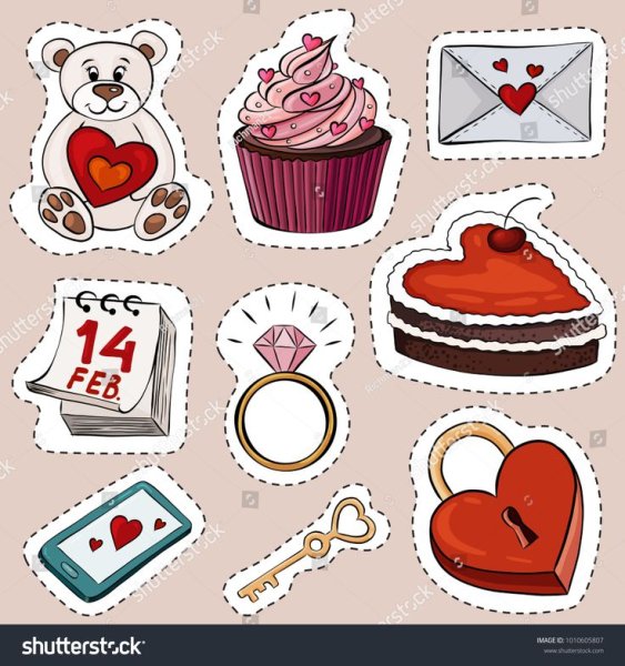 Стикеры на 14 февраля