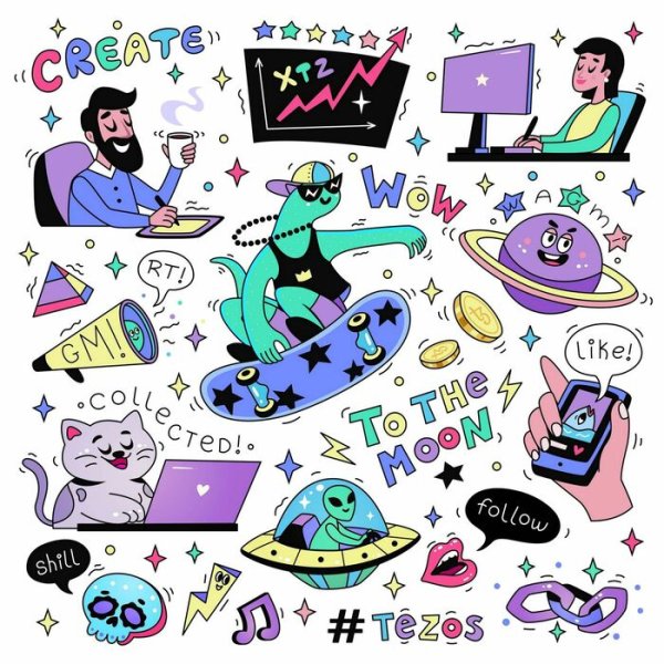 Стикер для сохранения