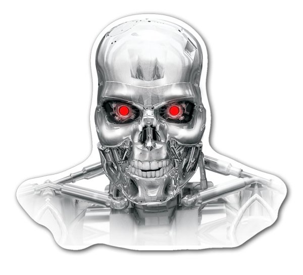 Наклейка Терминатор на авто