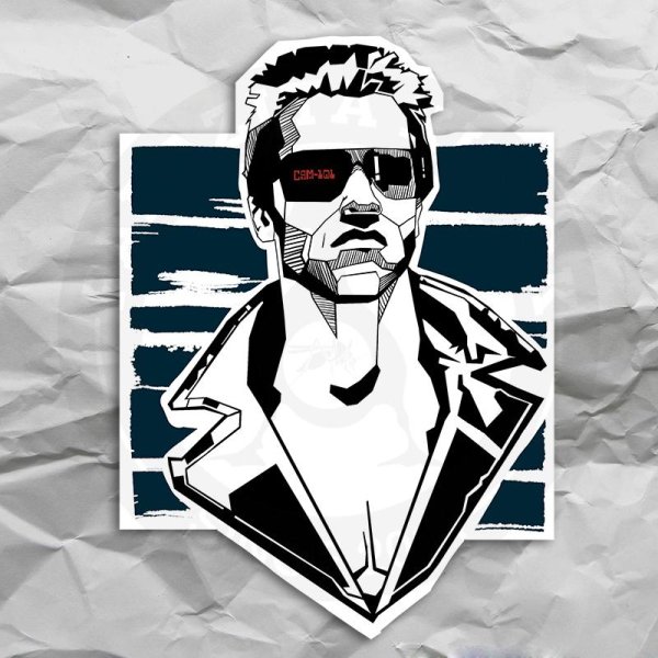 Терминатор Стикеры ВК