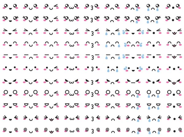 Кавайные мордашки