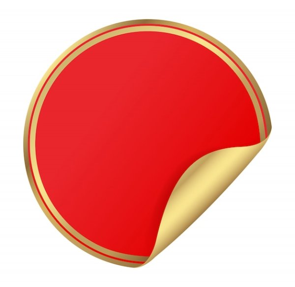 Круглые Стикеры