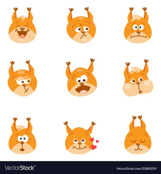 Наклейки белки