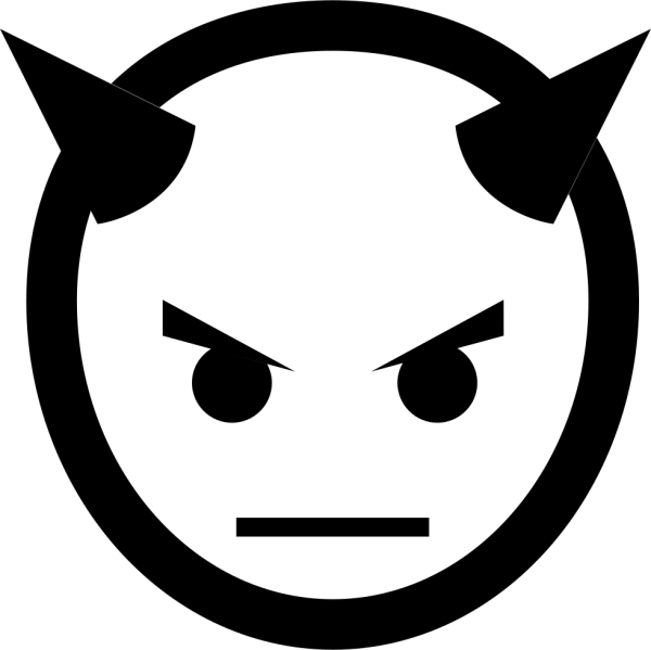 Злой смайлик