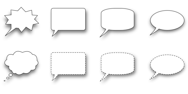 Диалоговое окно на прозрачном фоне