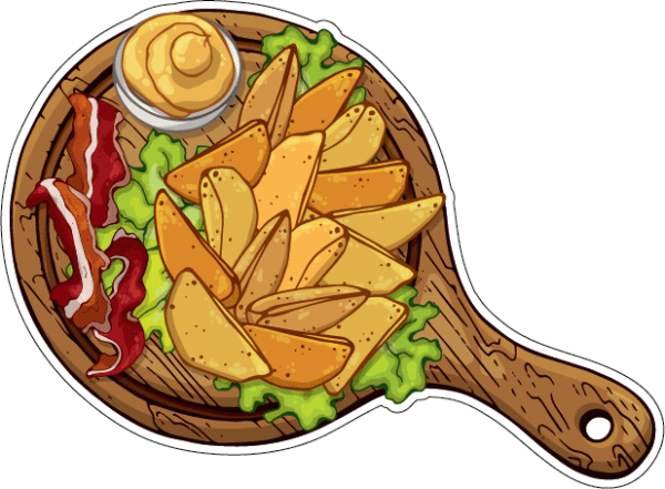 Картошечка стикер