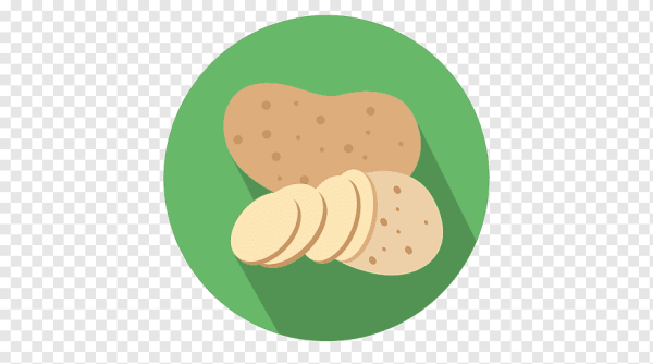 Картошка наклейка