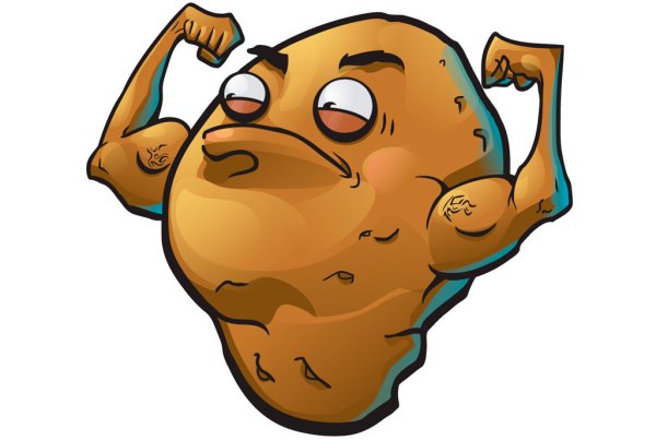 Стикеры ВК картошка