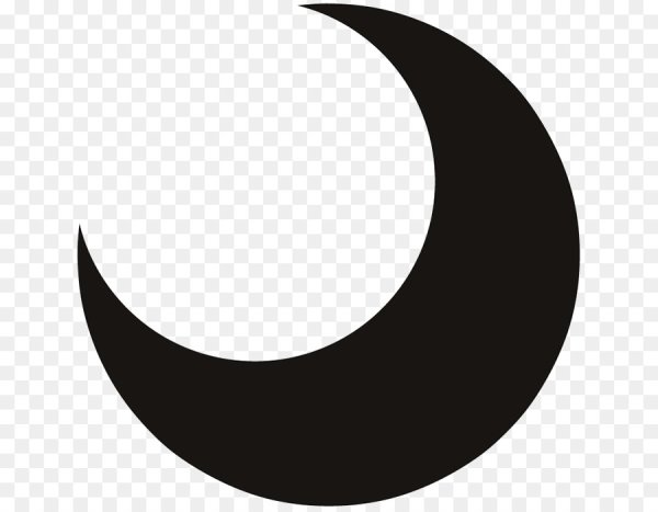 Луна полумесяц