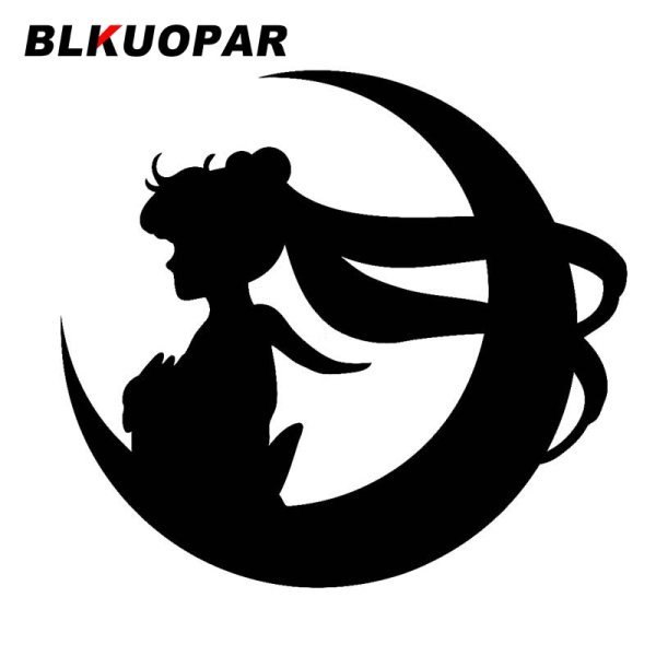 Сейлормун силуэт на Луне