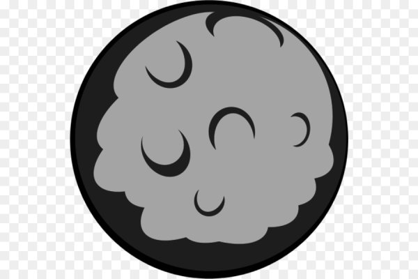 Луна рисунок