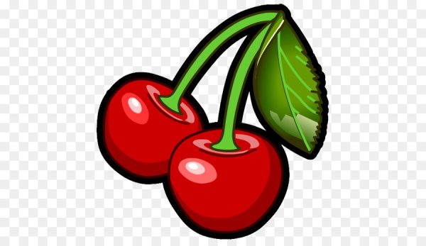 Наклейка - вишня