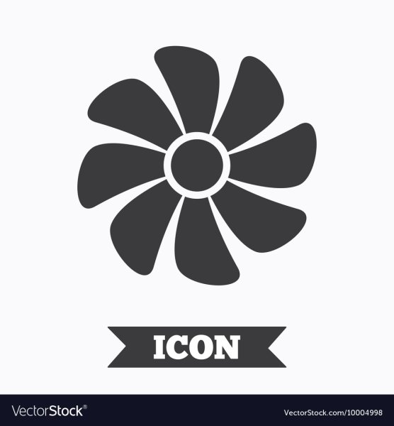 Лопасть вентилятора знак