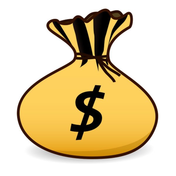 Смайлик мешок с деньгами