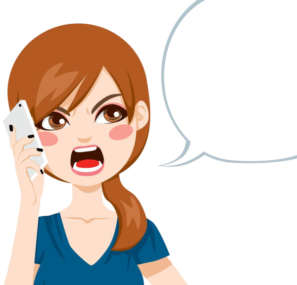 Недовольство клиента иллюстрация