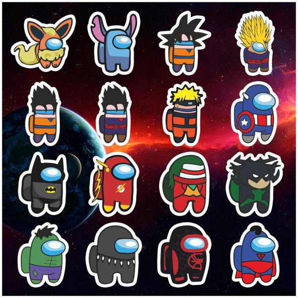 Стикер пак амонг АС