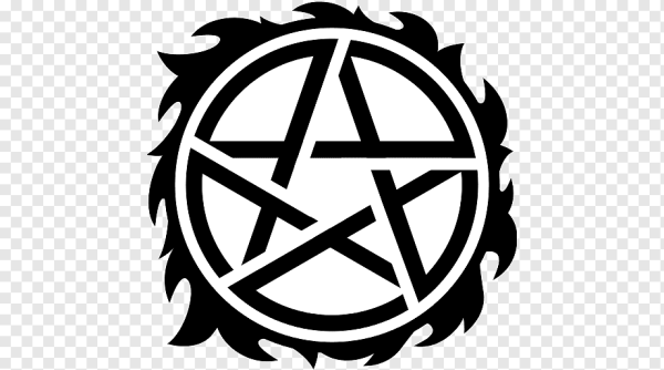 Тату пентаграмма сверхъестественное