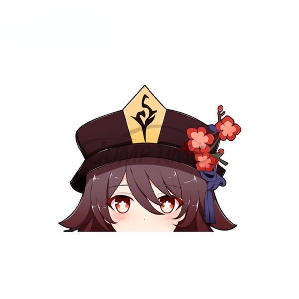 Стикеры Геншин Импакт Чиби ху Тао