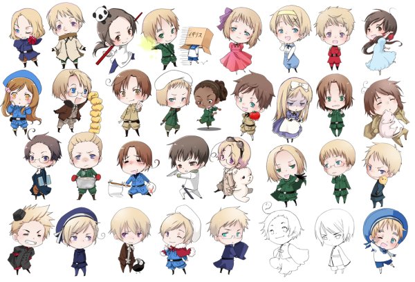 Хеталия Стикеры