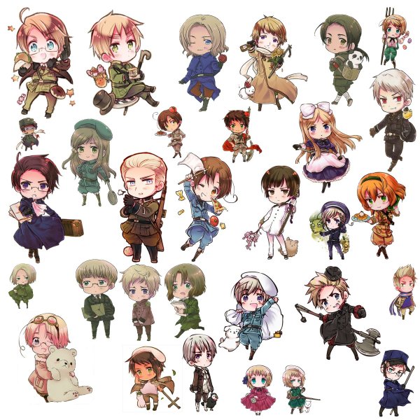 Хеталия чибики