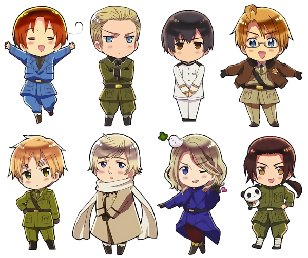 Хеталия персонажи Чиби