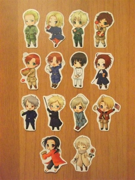 Хеталия наклейки