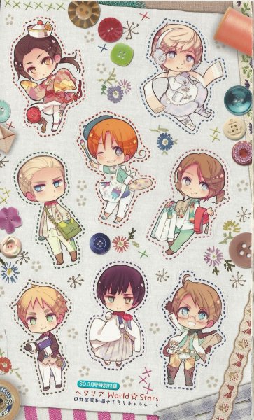 Хеталия Стикеры