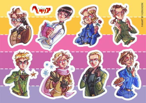 Хеталия и страны оси Чиби