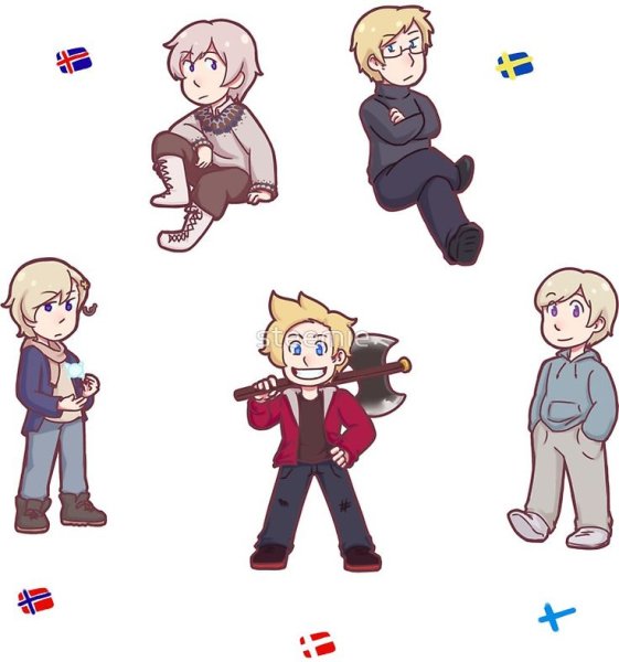 Хеталия Стикеры