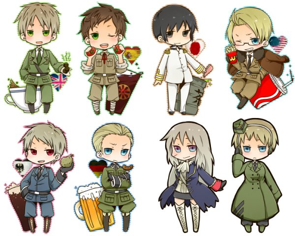 Хеталия Стикеры