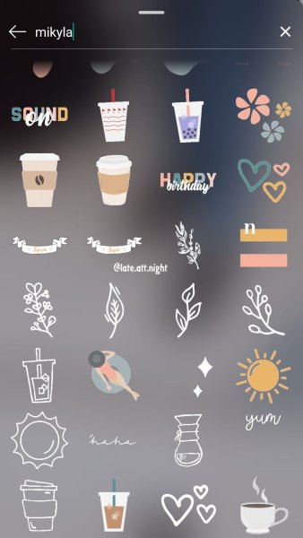 Стикеры для сториз