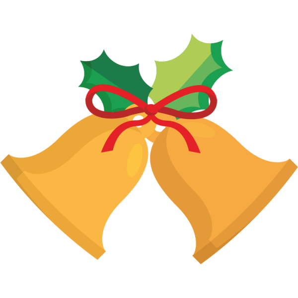 Аппликация Рождественские звоночки