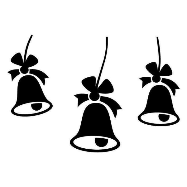 Колокольчик силуэт