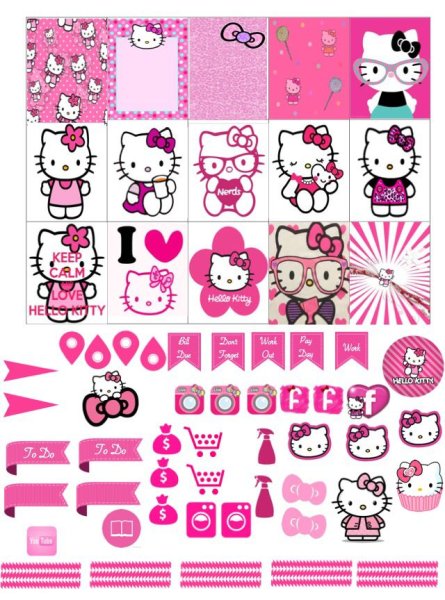 Стикеры Хеллоу Китти