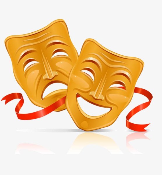 Фон театр маски