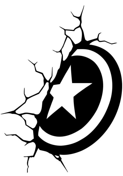 Трафарет мотоцикла