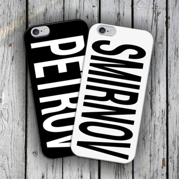 Надписи на чехол