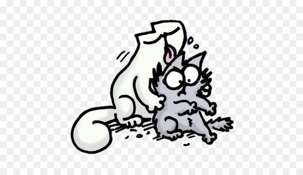 Котенок с сердечком