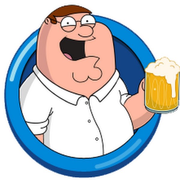 Питер Гриффин с пивом