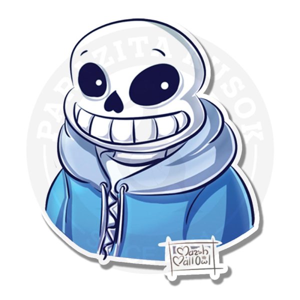 Стикеры с Сансом