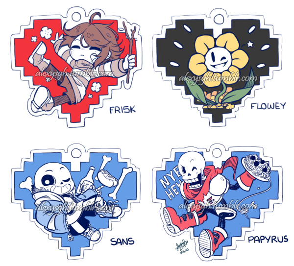 Наклейки андертейл ау