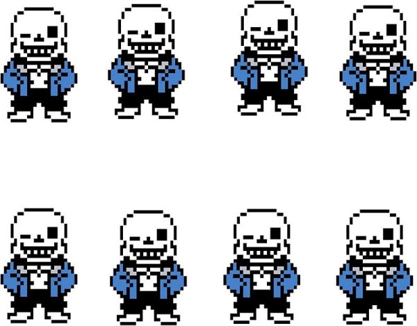 Стикеры андертейл Санс